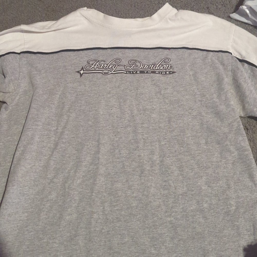 Harley Davidson Boyfriend Pattern Shirt